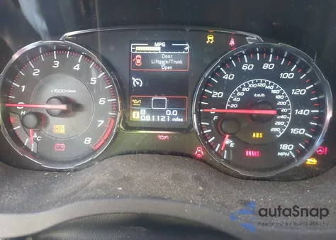 2020 Subaru Wrx из США, поврежденный, VIN JF1VA1A65L9834024